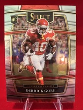 Derrick Gore 2021 Panini Select Football Concourse RC #84 Chiefs. *B4