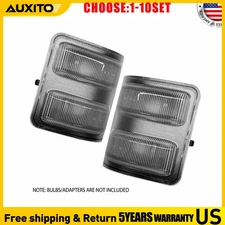 LED Side Mirror Turn Signal Lamps Clear For 08-16 Ford F250 F350 F450 F550 2-20X