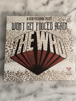 The Who Eyeshadow Palette Won t Get Fooled Again Limited Edition