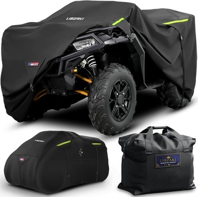 600D ATV Cover Waterproof Heavy Duty Trailerable 4 Wheeler Cover Quad Cover All 