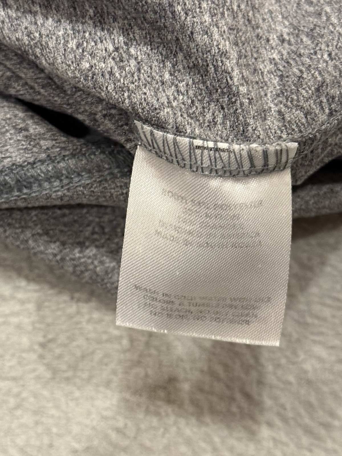 Rhoback Solid Performance Q-Zip Gray 1/4 Zip Pull… - image 7