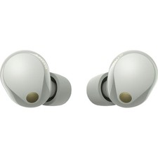 Sony WF-1000XM5 Industry Leading Noise Canceling Wireless Earbuds (Silver), Open