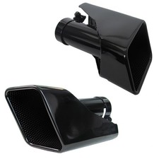Black HST Exhaust tips for Range Rover SPORT supercharged Petrol tailpipe V8 HSE