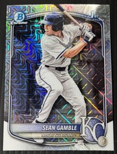 2025 Bowman Draft - Chrome Sean Gamble #BDC-178 Mojo Refractor (RC)