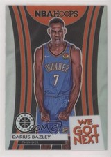 2019-20 Panini NBA Hoops Premium Stock We Got Next Holo Darius Bazley #16 j6b