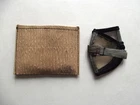 WW2 ORIGINAL MILITARY ISSUED GERMAN DUST GOGGLES & PAPER PACKET DATED 1944