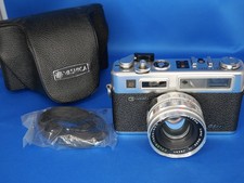 YASHICA ELECTRO 35 GSN Film Camera 1:1.7 f 45 mm w/ Case UNTESTED