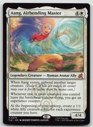 Aang, Airbending Master 0074 Avatar: The Last Airbender: Eternal-Legal Mythic MTG