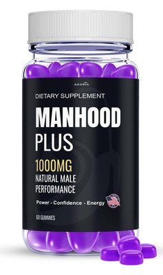 Manhood Plus Gummies - Support for Enhanced Energy and Vitality ( 1 Pack )