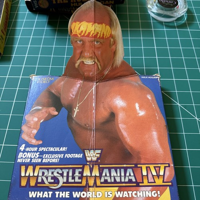 #ad WWF Wrestlemania 4 vhs Andre the Giant Hulk Hogan rare htf $39.99