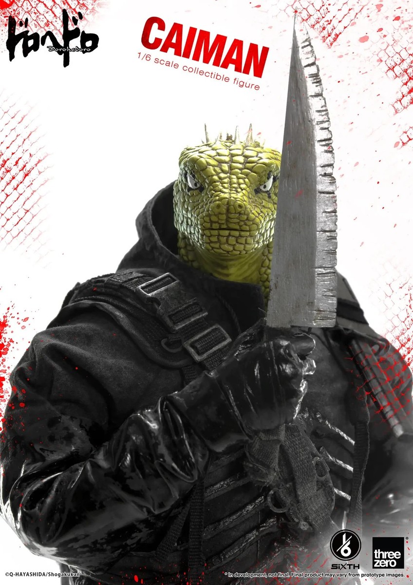 Threezero 3Z05600W0 Orohedoro Caiman 1/6 Scale Action Figure