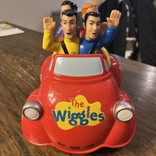 VINTAGE 2003 The Wiggles ORIGINAL Big Red Car Spin Master Toy FOR PARTS/REPAIR