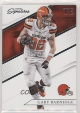 2016 Panini Prime Signatures Gary Barnidge #65 0b3