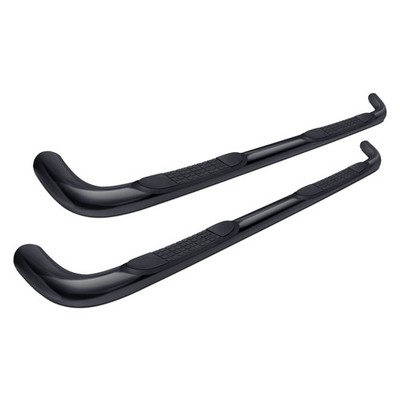 For Jeep Wrangler JK 2018 TrailFX 1160632073 3'' Black Round Step Bars