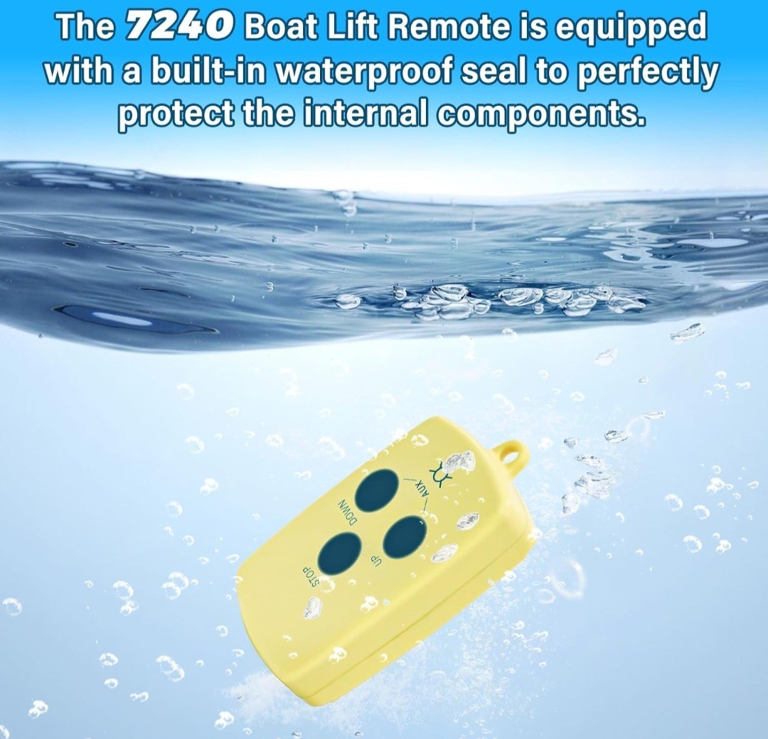 Portable Boat Gem Boat Lift Remote Control Box Gem Remotes 7240 ...