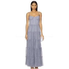 ASTR the Label - Mireya Dress in Dusty Blue