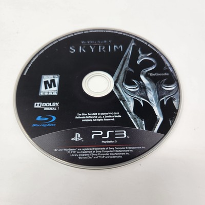 The Elder Scrolls 5 V Skyrim PlayStation PS3 Disc Only Tested Working 