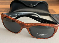 POLO RALPH LAUREN MENS SUNGLASSES. PH4072. BROWN. NEW, CASE, CLOTH - SEE NOTES