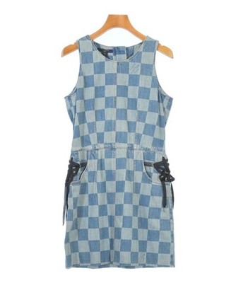 blue louis vuitton dress Louis Vuitton Navy Blue Long Sleeve Skater Dress