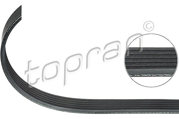 Topran Keilrippenriemen U.A. FüR Audi, Seat-image
