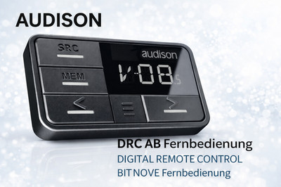 AUDISON DRC AB DIGITAL REMOTE CONTROL BIT NOVE Fernbedienung 