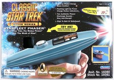 Classic Star Trek Movie Series Starfleet Phaser Stock No. 16081 Playmates 1996