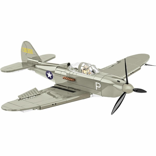 Cobi Klemmbaustein-Set Bell P-39D Airacobra, Flugzeug, WW2, 361 Teile, COBI-5746-image