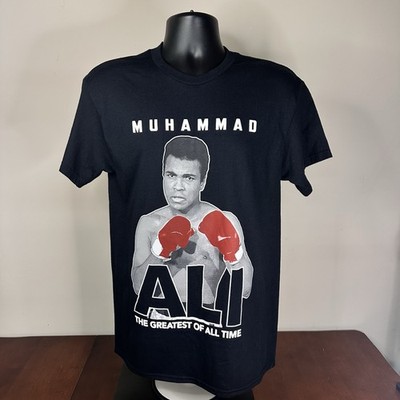 Muhammad Ali Greatest Of All Time T-shirt Men's Large Black Hybrid Apparel NWOT