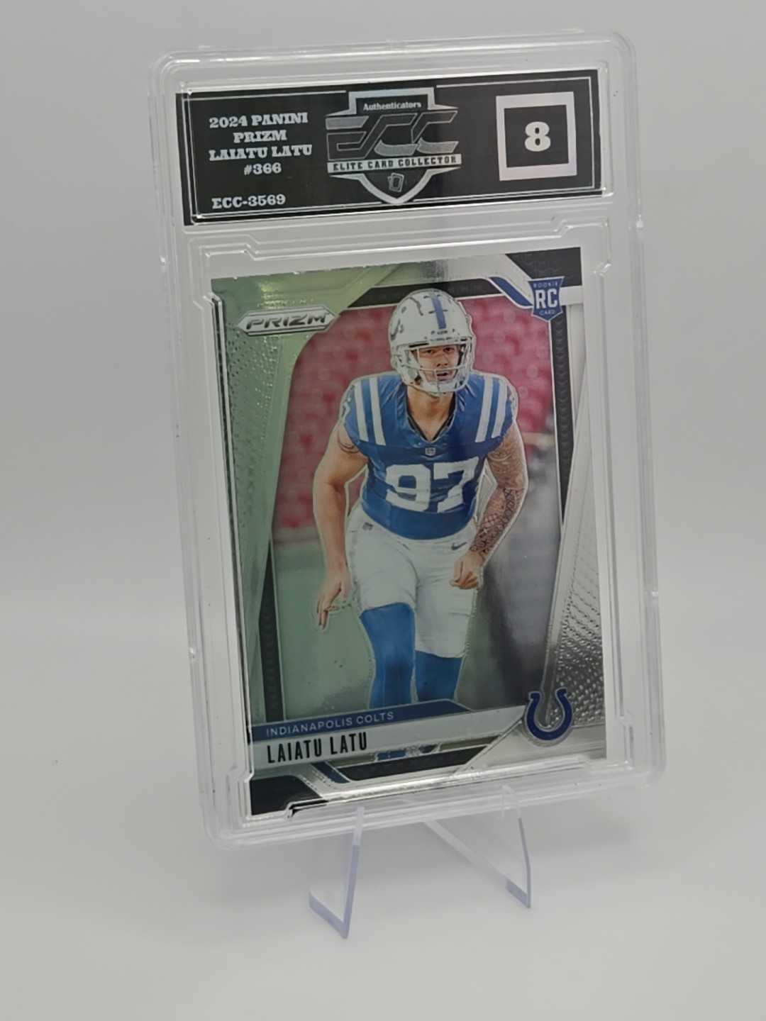 2024 Panini Prizm Rookies Laiatu Latu #366 (RC)
