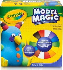 Kids Air Dry Modeling Clay Alternative Variety Pack 14 Colors 7oz