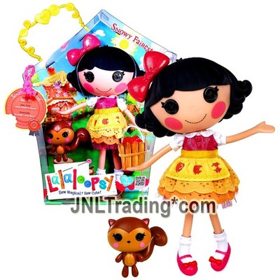 Lalaloopsy Sew Magical! Sew Cute 12'' Button Doll SNOWY FAIREST with Pet Squirrel