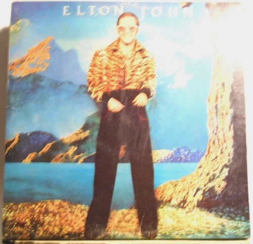 In shrink  Elton John, Caribou, 12” Vinyl LP MCA Records MCA-2116, 1974 Album