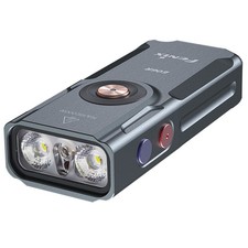 Fenix E06R Grau – Schlüsselbundlampe mit USB-C 700 Lumen + UV & Laserpointer