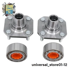 Fits 1991-1999 Toyota Tercel 1992-1997 Paseo 2x Front Wheel Hub&Bearing Assembly