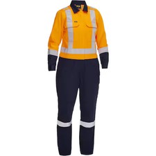 Pip 314W6369h Coverall, V-Neck, Hi-Vis Orange, Zipper