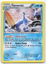 Samurott 39/113 Legendary Treasures Holo Rare Pokemon Card LP on eBay