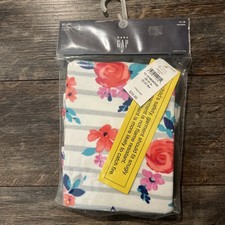 Baby Gap PJ Set Short Sleeve Shirt  Short, 12-18 M, Striped Floral Print, NEW