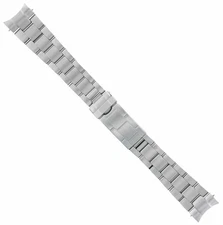 20MM OYSTER WATCH BAND For ROLEX SUBMARINER 16610 16800 FLIP LOCK SEL SOLID END