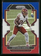 2021 Panini Prizm #212 Antonio Gibson Red White and Blue Washington