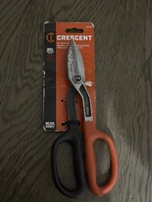Crescent Wiss Straight Cut 10" Tinner Snips Drop Forged  Comfort Grip WDF10S
