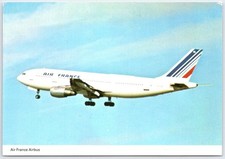 Vintage Air France Airbus Postcard by Dennis Productions Scarborough