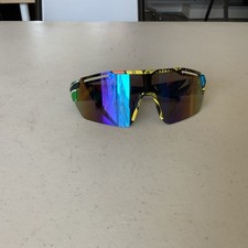 Kids Mirrored Sport Sunglasses for Boys Girls Baseball Bike Glasses