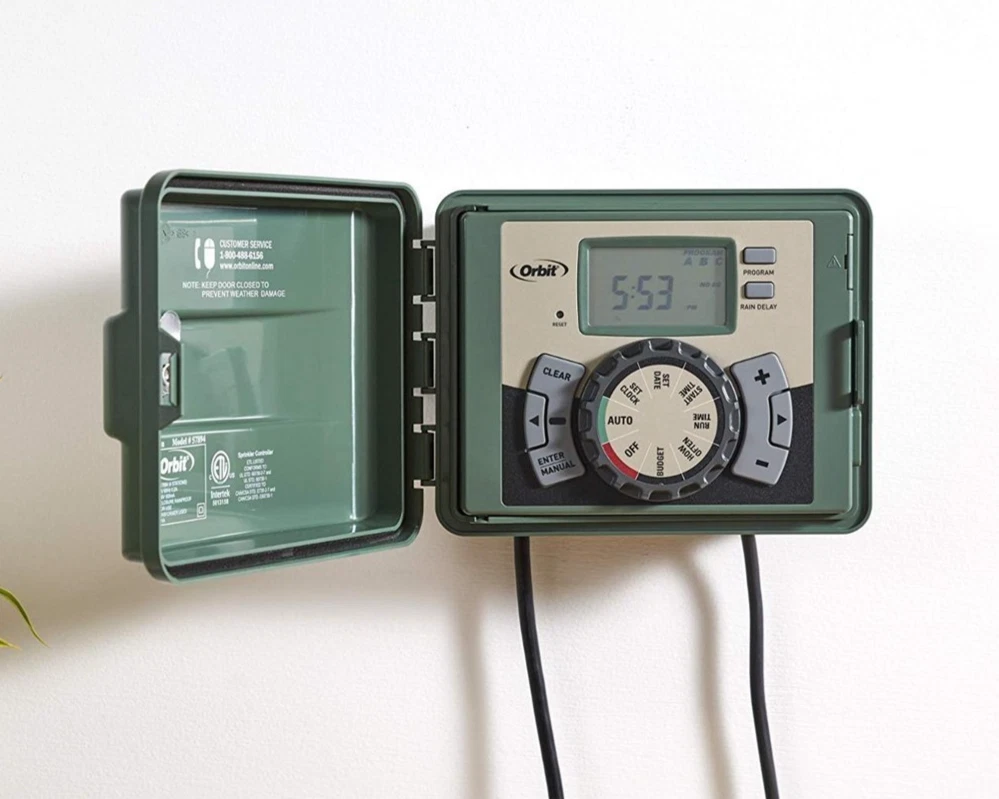New ORBIT 57896 6-Station Easy-Set Logic Indoor/Outdoor Sprinkler Timer