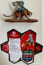 Swog Rider - Heroscape Utgar's Rage Wave 2 w/Card - VG condition