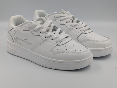 Karl Kani 89 Classic White Leather Low Top Sneakers Men s 9 New With Box