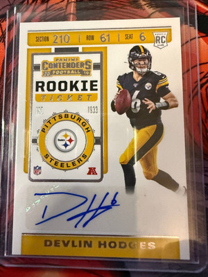 2019 Panini Contenders - Rookie Ticket Devlin Hodges #299 (AU, RC)