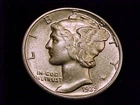 1939-P  Mercury Dime, About Uncirculated