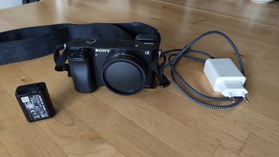 Sony a6000 Body / Gehäuse - Schwarz (17.360 Auslösungen)