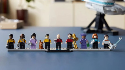 LEGO 10356 Star Trek: U.S.S. Enterprise ONLY Minifigures