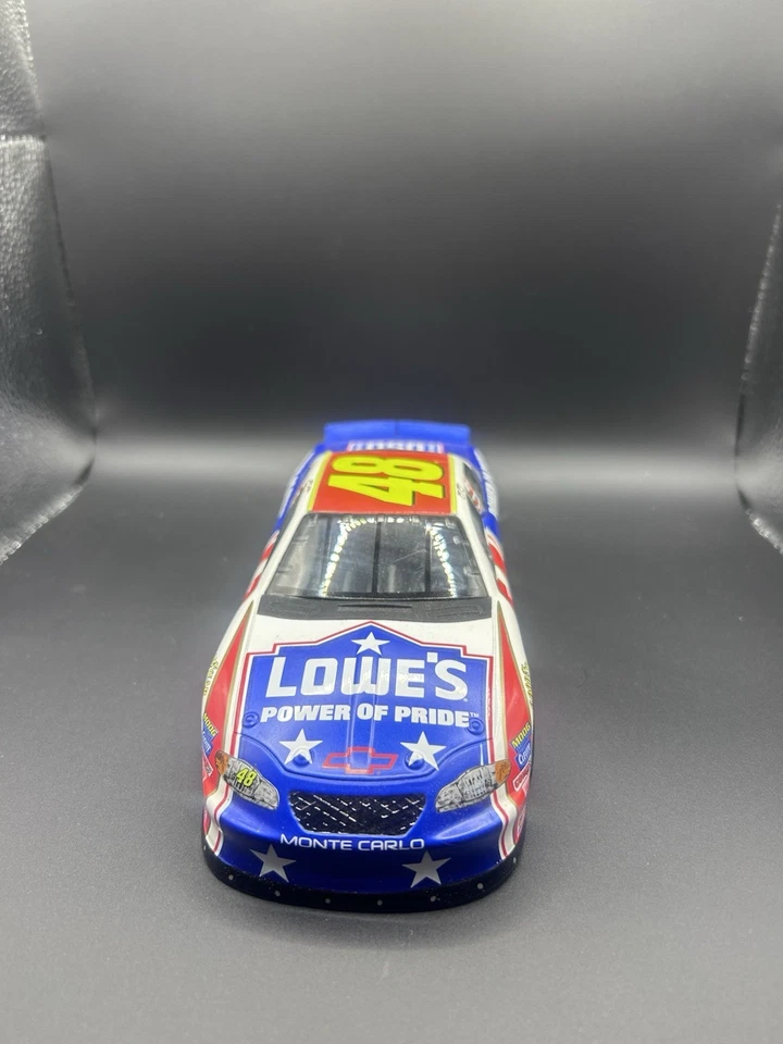 CAMPEONES DE CARRERAS JIMMIE JOHNSON #48 LOWES POWER OF ORGULLOS DIECAST 1:24 2003 Foto 2 de 3
